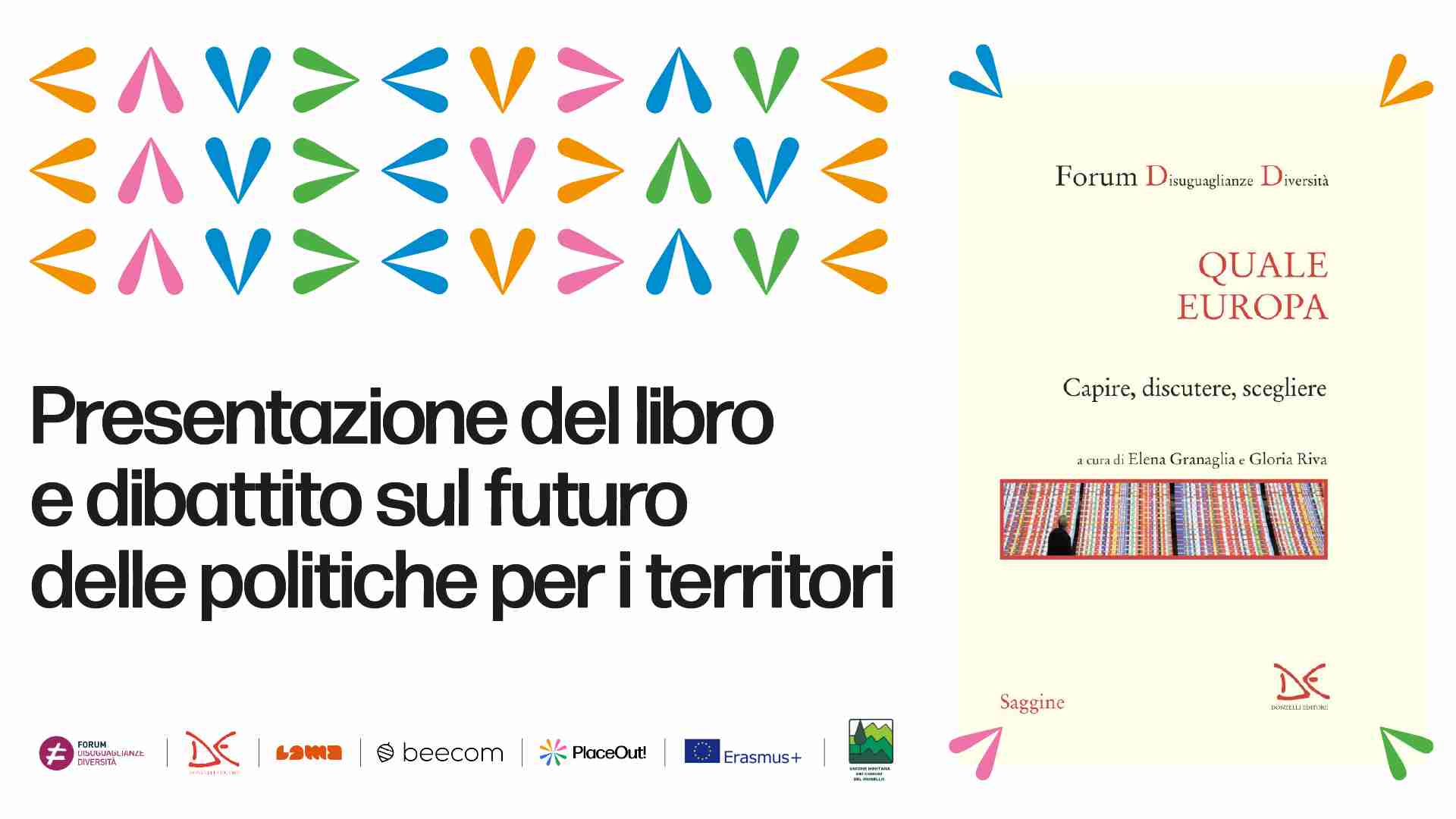 Immagine per la presentazione del libro "Quale Europa"