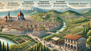 Immagine di Firenze Metro-Montana creata con AI