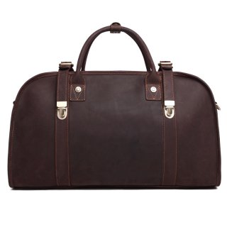 Large Capacity Shoulder Bag Genuine Leather Portable Handbags Men Travel Bags 8643