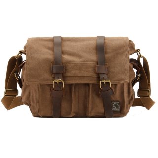 New Style Fashion Canvas Messenger Bags Men Casual Crossbody Bag 1038