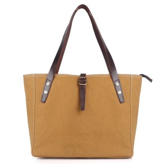 New Female Handbag Large Capacity Canvas Casual Bucket Women Shoulder Bag