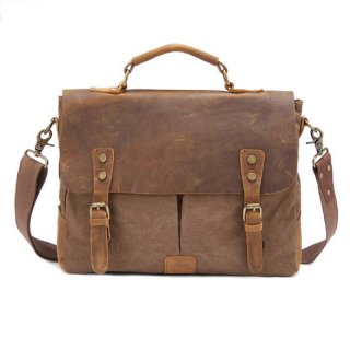 Male Casual Messenger Shoulder Bag Canvas Business Crossbody Bags FB-8001