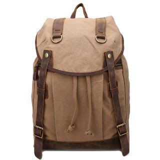 Hot Men Canvas Backpack Multi-Function Casual Bag Men Travel Backpack 8084