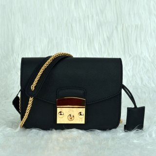 Mini Cube Bags Genuine Leather Women Shoulder Bags