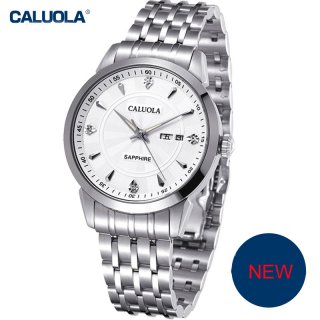 Caluola Automatic Business Watch Men Watch Day-Date Luminous CA1070MM