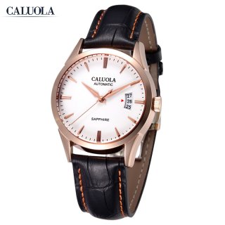 Caluola Automatic Men Watch With Date Business Watch CA1102M