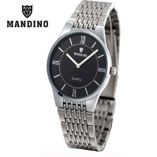 Mandino New Fashion Watch Quartz Ultra-Thin Steel Men Watch Waterproof 1803
