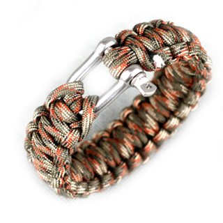 7-Feet Paracord Bracelets Survival Parachute Rope Clasp Camping Outdoor Climbing