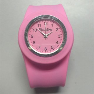 Korean Slap Watch Children Watch Silicone Gift Watch Round Dial