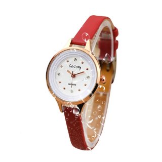 Fashion Korean Watch With White Dial Quartz Diamond Exquisite Women Watch 70198