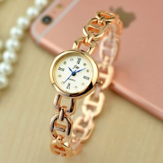 Fashion Women Watch With Blue Hand Diamond Quartz Elegant Bracelet Watch 70253