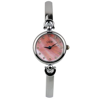 Elegant Steel Bracelet Watch With Quartz Movement Diamond Women Watch 70023