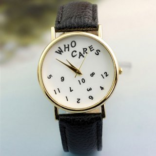 Fashion Women Watch With White Dial Quartz Leather Strap Casual Watch 67154