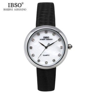 IBSO Fashion Women Watch With Diamond MOP Dial Quartz Watch 3859