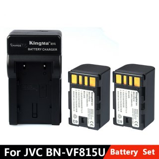 JVC BN-VF815U BN-VF823U BN-VF808U video camera battery set 2pcs battery with charger