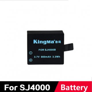 Gopro Battery 3.7V 900mAh for SJ4000 SJ5000 SJ6000 SJ7000 SJ9000+dual charger