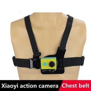 Xiaomi yi action camera mount adjustable Elastic Chest Belt mount+jhook Buckle For xiaomi yi mount