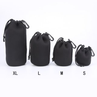 CADEN Photo Protective Soft Neoprene DSLR Camera Lens Pouch Protector Bag Case Bags Set 4pcs/Pack