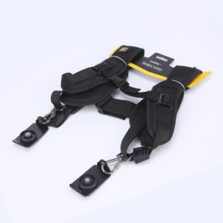 High Quality New Black Professional Rapid Camera Double Shoulder Sling Belt Strap For SLR