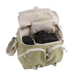 high Single Shoulder canvas Camera Bag Case protector cover +wholesale