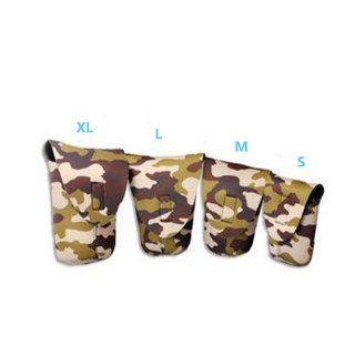 Camera Lens Case Black Red Camouflage Storage Lens Bag Lens Pouch photography accessory