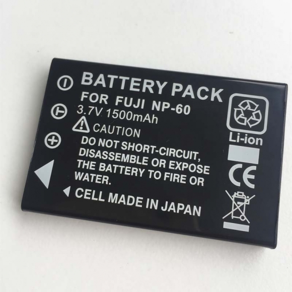High Quality NP-60 Rechargeable Lithium Battery 3.7V 1050mAh For FUJI digital camera