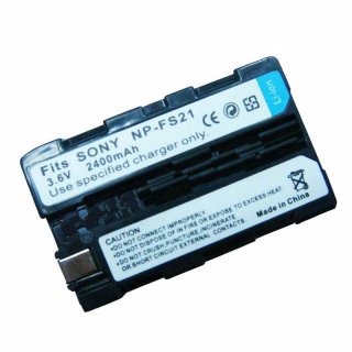 Brand new Full decoding battery NP-FS21 for sony NP-FS21 3.6V 2400mAh