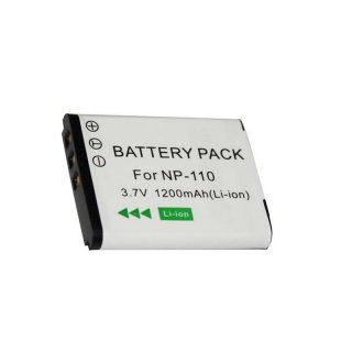 Rechargeable battery NP-110 3.7V 1200mAh for Casio digital camera + wholesale