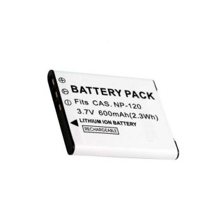 Rechargeable li-ion battery NP-120 3.7V 600mAh for Casio digital camera free shipping