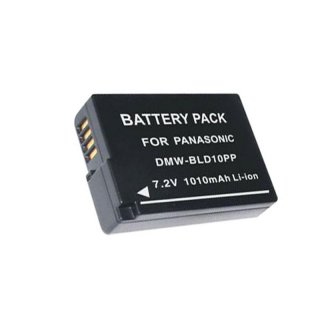 Li-ion battery DMW-BLD10E DMW-BLD10PP for Panasonic digital camera full decoding