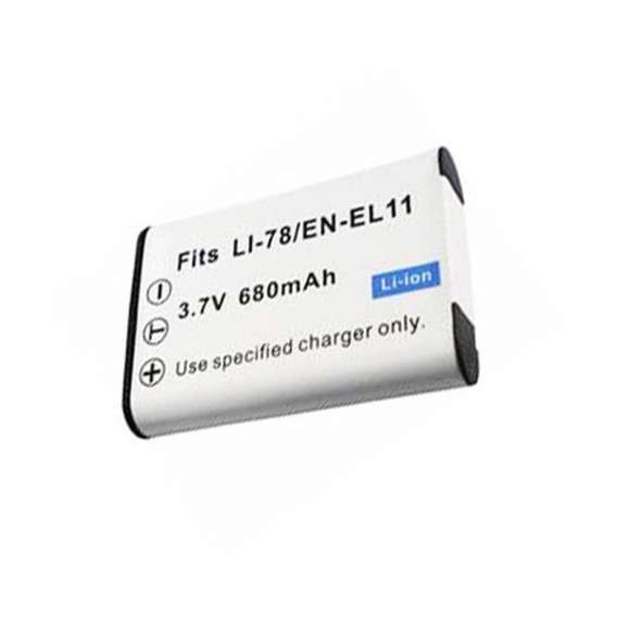 Camera Battery D-LI78 For PENTAX digital camera with power display
