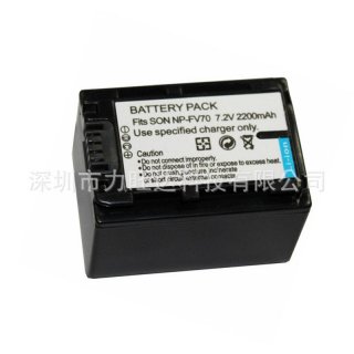 Battery NP-FV70 NP FV70 Rechargeable Camera Battery For Sony HDR-CX230