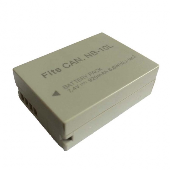 Wholesales 7.4V LI-ION battery NB-10L NB 10L NB10L Rechargeable camera Battery For Canon
