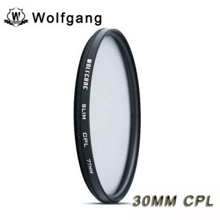 Wolfgang 30MM CPL Circular Polarizer Polarizing Filter Lens Protector