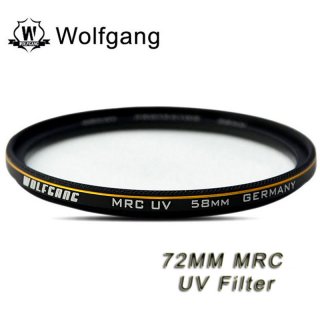 Wolfgang 72MM MRC UV Filter Lens Protector For EOS 18-200 D810 18-200