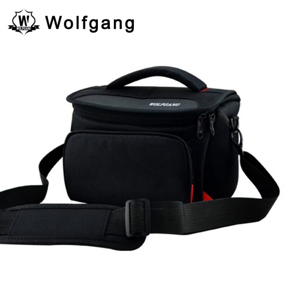 Wolfgang Photography Shoulder Bags Black Nylon Camera Case Shockproof For SLR