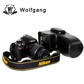 Wolfgang Camera Leather Cover Protective Bags Camera Holster For Nikon D3200 D3300