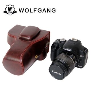 WOLFGANG Camera Leather Cover Protective Bags For Canon 1200D1300D