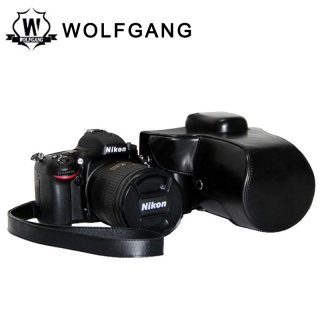 WOLFGANG Camera Leather Cover Protective Camera Case For Nikon D610