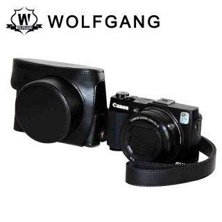 WOLFGANG Camera Protective Bag Leather Holster For PowerShot G1 X Mark II
