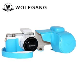 WOLFGANG Camera Protective Case Leather Holster For Samsung NX3000