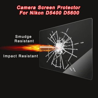 WOLFGANG Camera Tempred Glass Film LCD Screen Protector For Nikon D5400 D5600