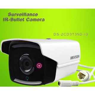 Surveillance IR-Bullet Camera 3 Megapixel CCTV IP Camera DS-2CD3T35D-I3