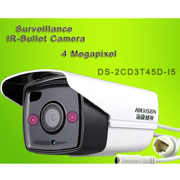 Surveillance IR-Bullet Camera 4 Megapixel IP66 Camera DS-2CD3T45D-I5