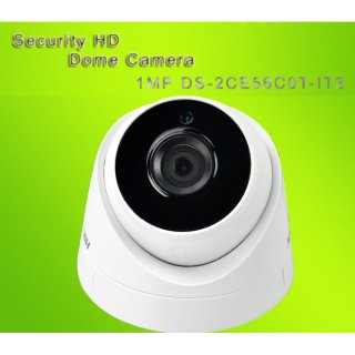 HIK Security HD Dome Camera With 30M IR Range 1MP DS-2CE56C0T-IT3
