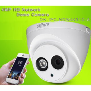 4MP HD Network Dome Camera With 50M IR Range POE DH-IPC-HDW4431C-A