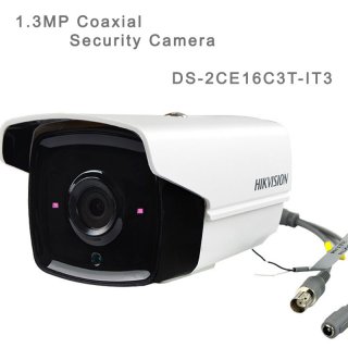 1.3MP Coaxial Security Camera With 30M IR Bullet Camera DS-2CE16C3T-IT3