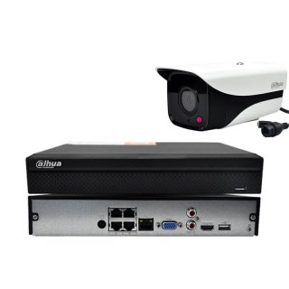 Surveillance Cameras Monitoring Kit 4CH With 1.3MP HD Camera