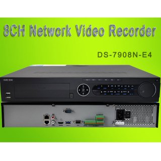 HIK 8CH Network Video Recorder 1080P NVR For Security Camera DS-7908N-E4
