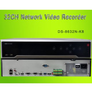 HIK 32CH Network Video Recorder H.265 4K DS-8632N-K8